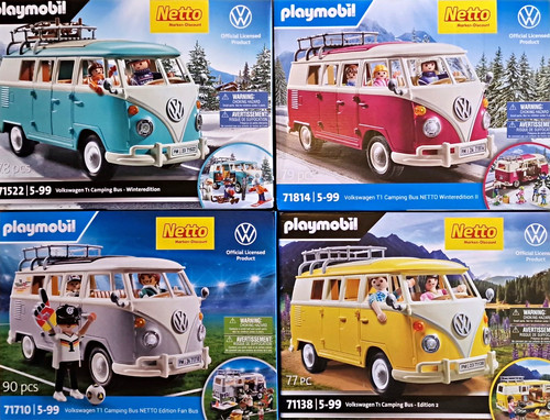 Playmobil volkswagen bus - t1,