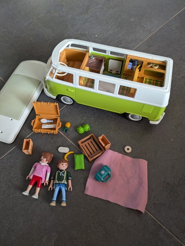 Volkswagen camper verde - t1,